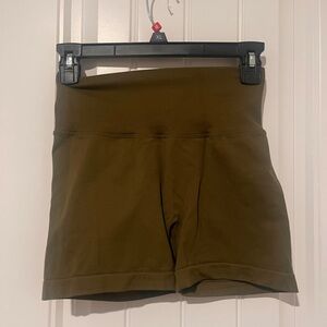 Women's Olive Shorts